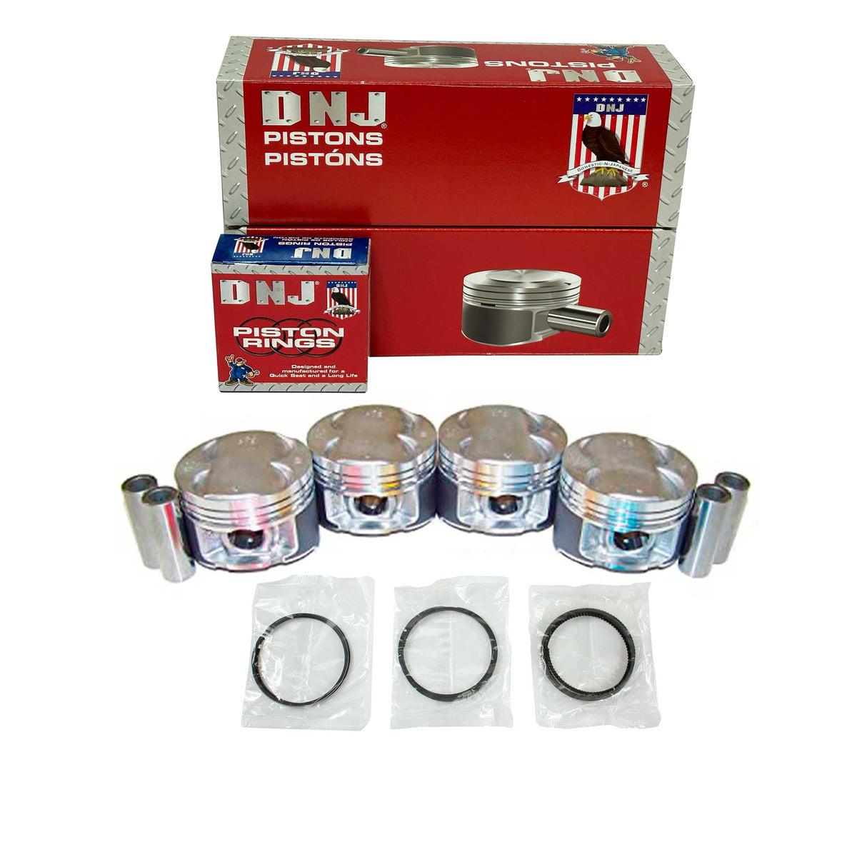 Piston and Ring Kit 1997-2001 Acura 1.8L