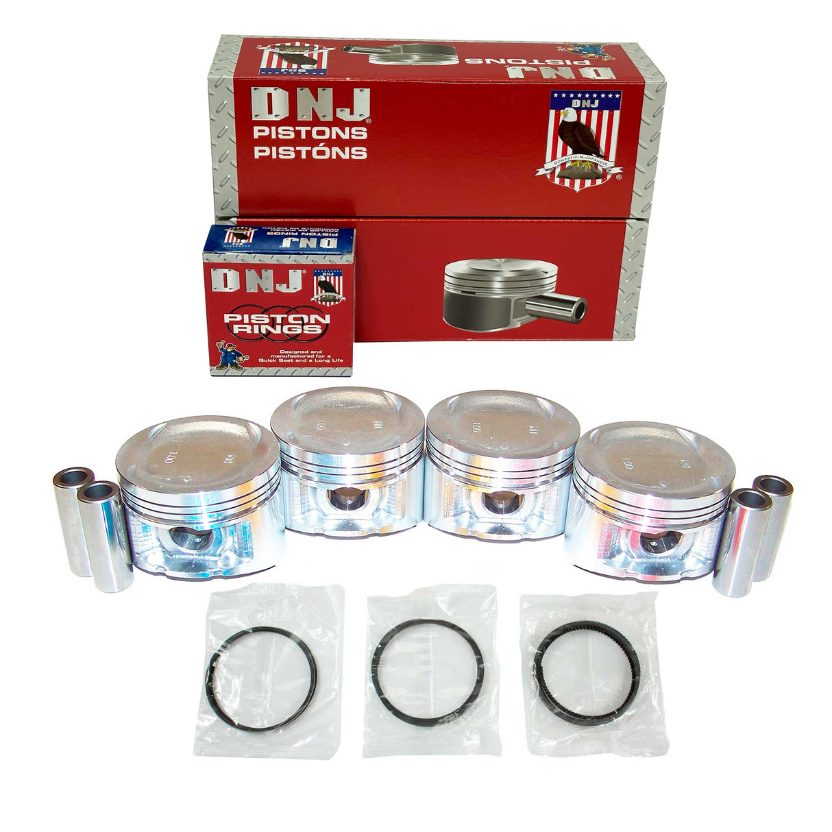 Piston and Ring Set 1990-1997 Acura, Honda, Isuzu 2.2L
