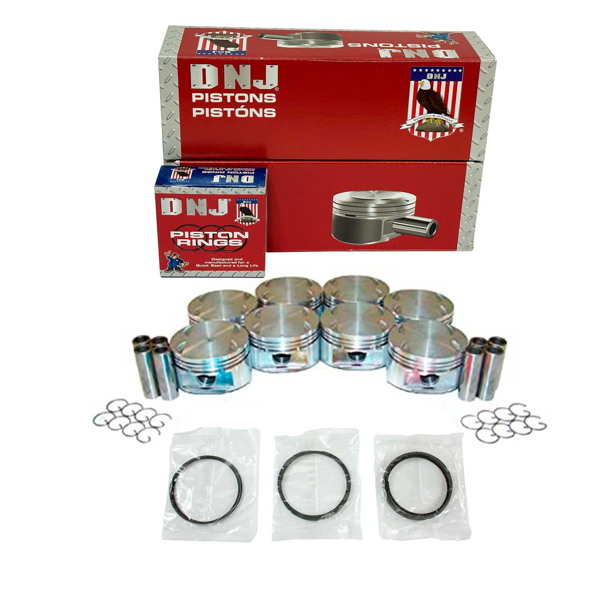 Piston and Ring Kit 1993-1999 Cadillac 4.6L