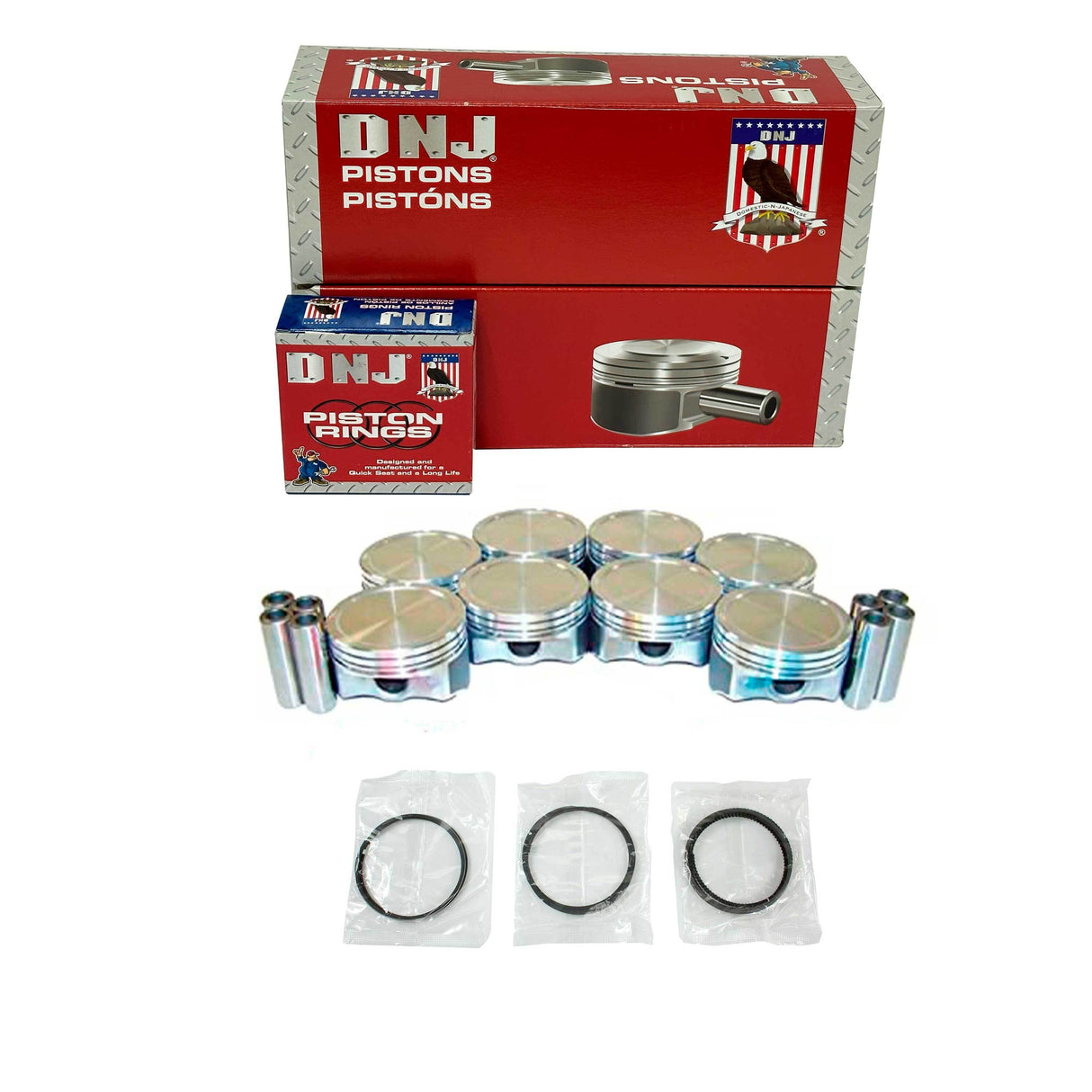 Piston and Ring Set 1999-2003 Chevrolet, GMC, Hummer 6.0L