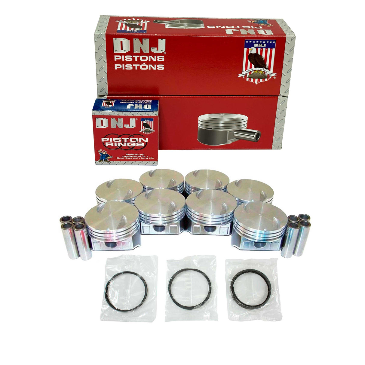 Piston and Ring Kit 1970-1983 Chevrolet 7.4L