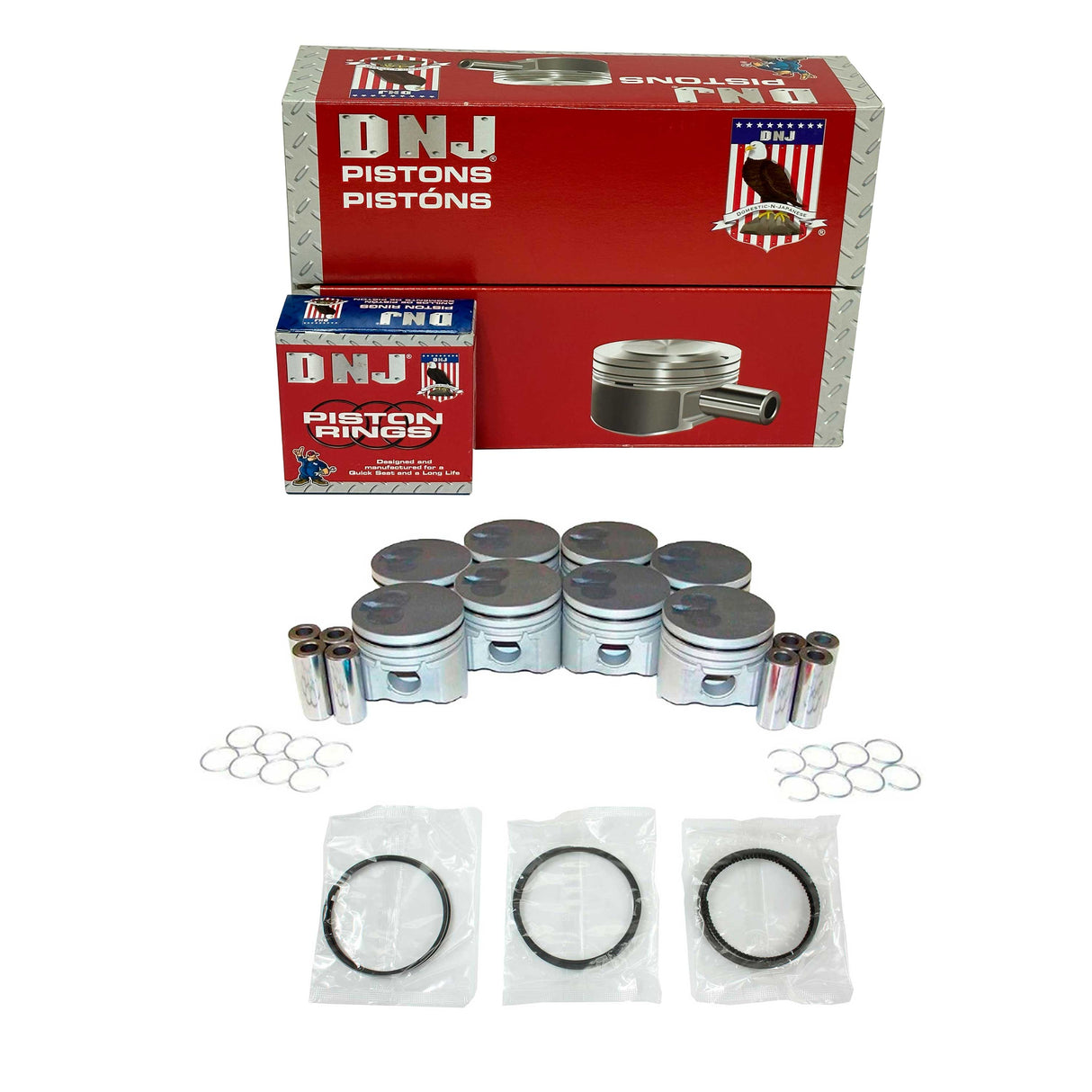 Piston and Ring Kit 1992-2004 AM 6.5L