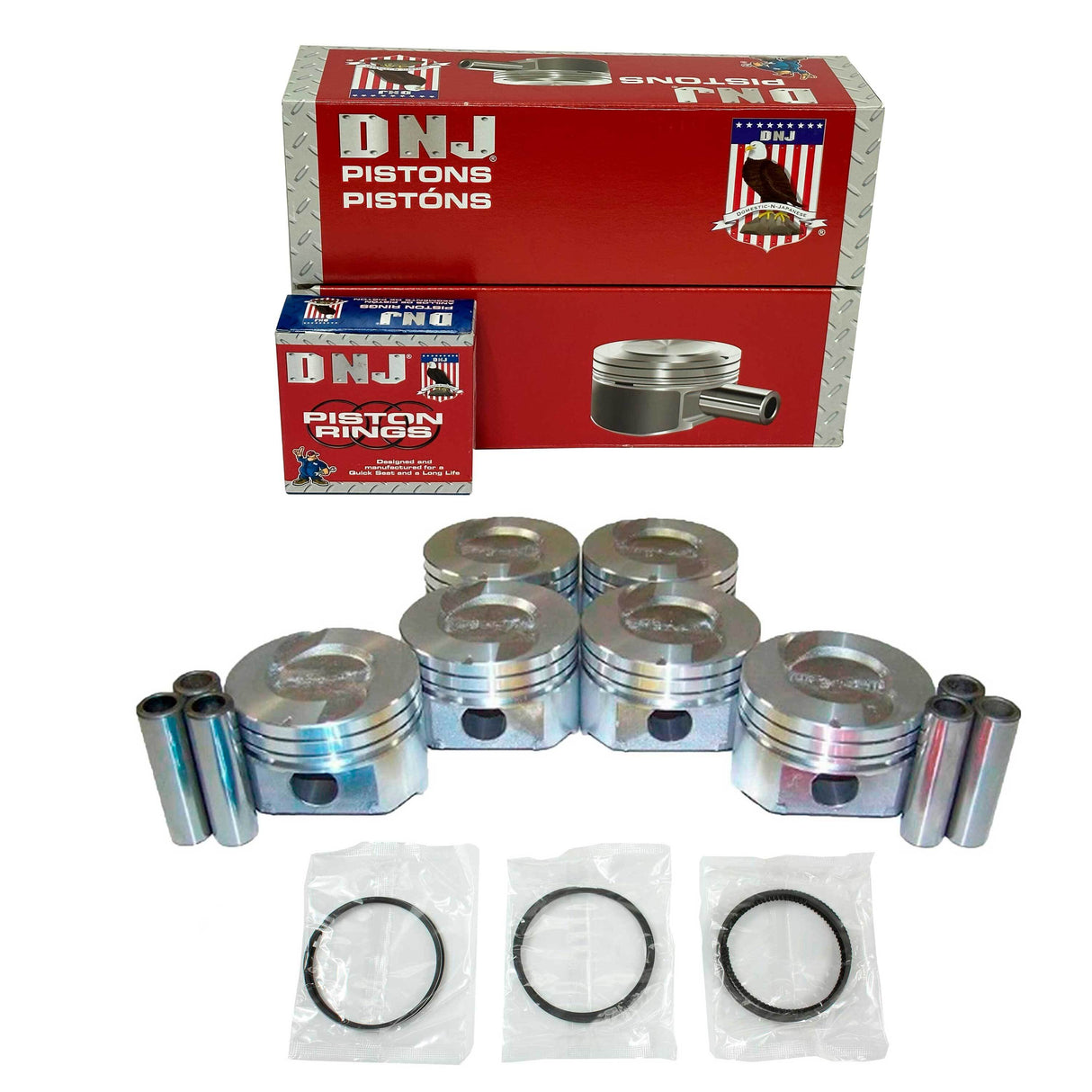 Piston and Ring Set 1989-1995 Ford, Lincoln, Mercury 3.8L