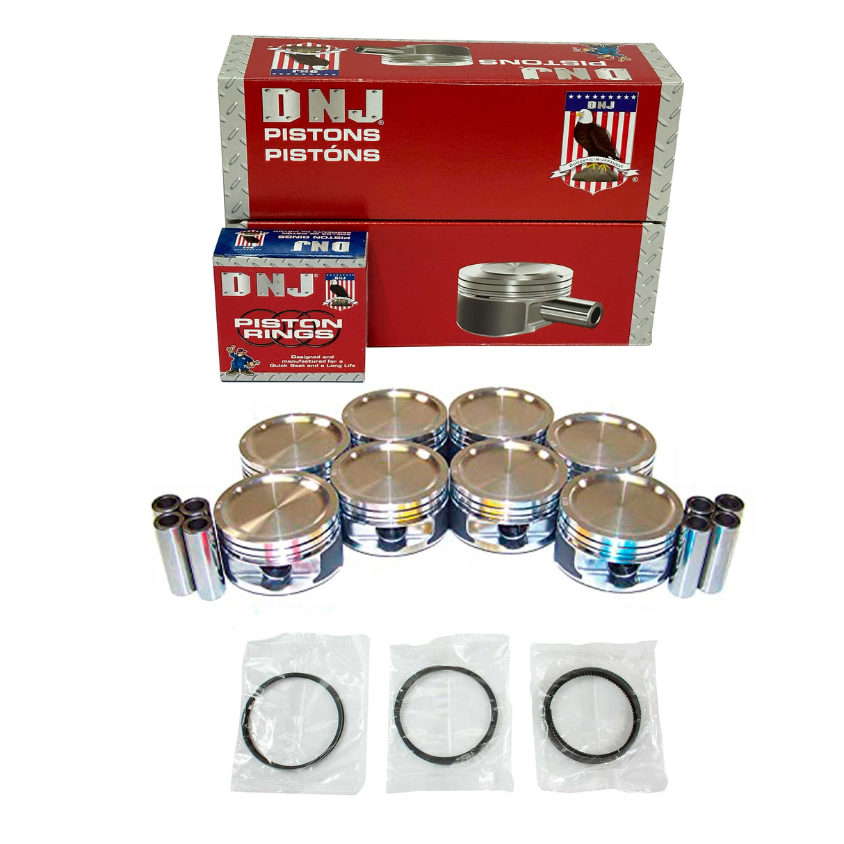 Piston and Ring Set 2001-2005 Ford, Lincoln, Mercury 4.6L