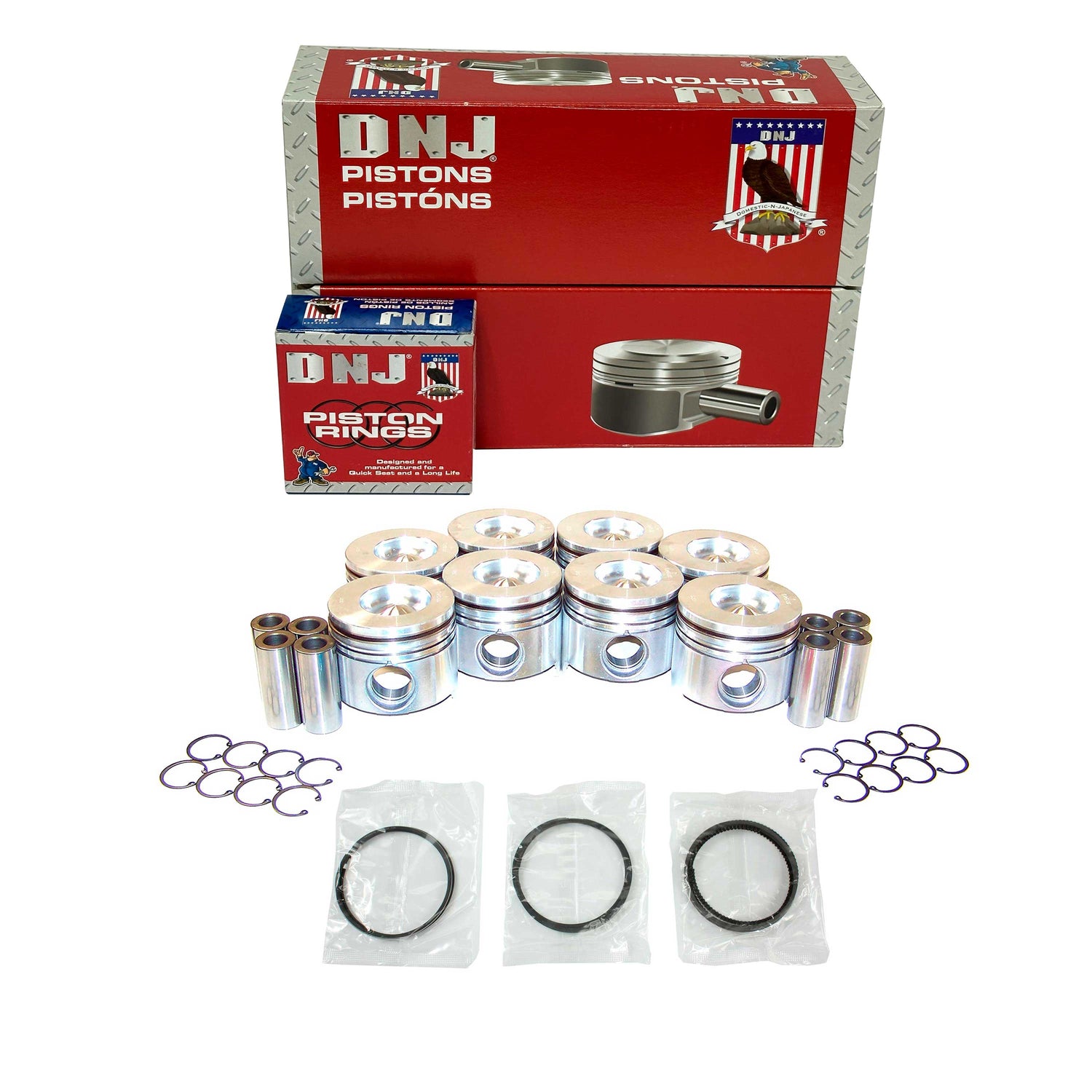 Piston and Ring Set 1994-2003 Ford 7.3L