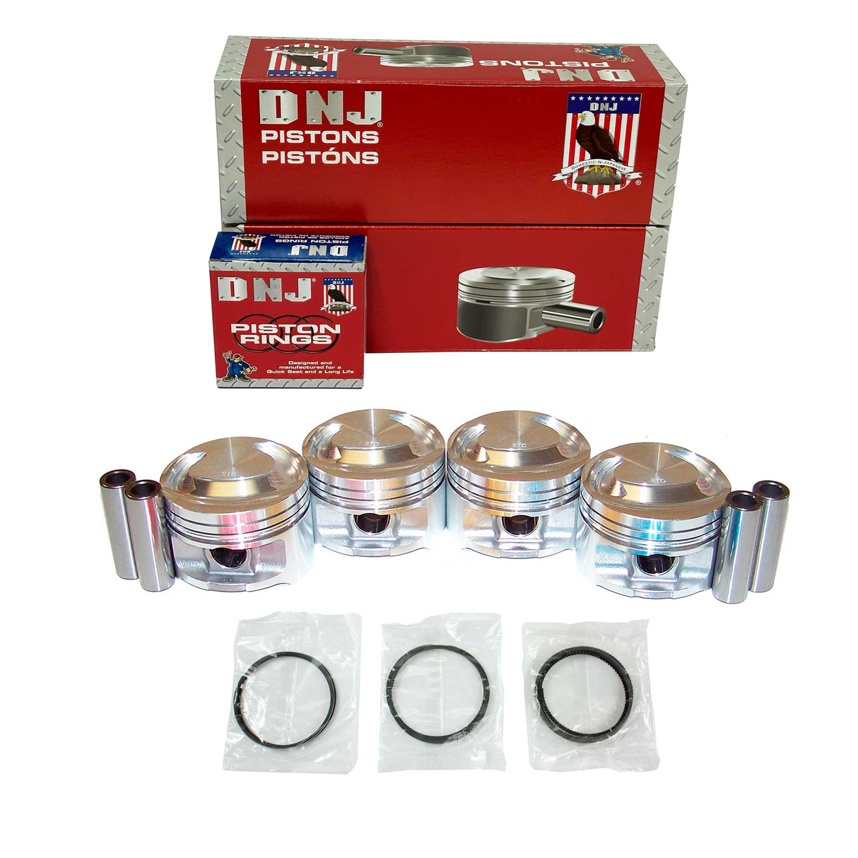 Piston and Ring Set 1997-2004 Ford, Mercury 2.0L
