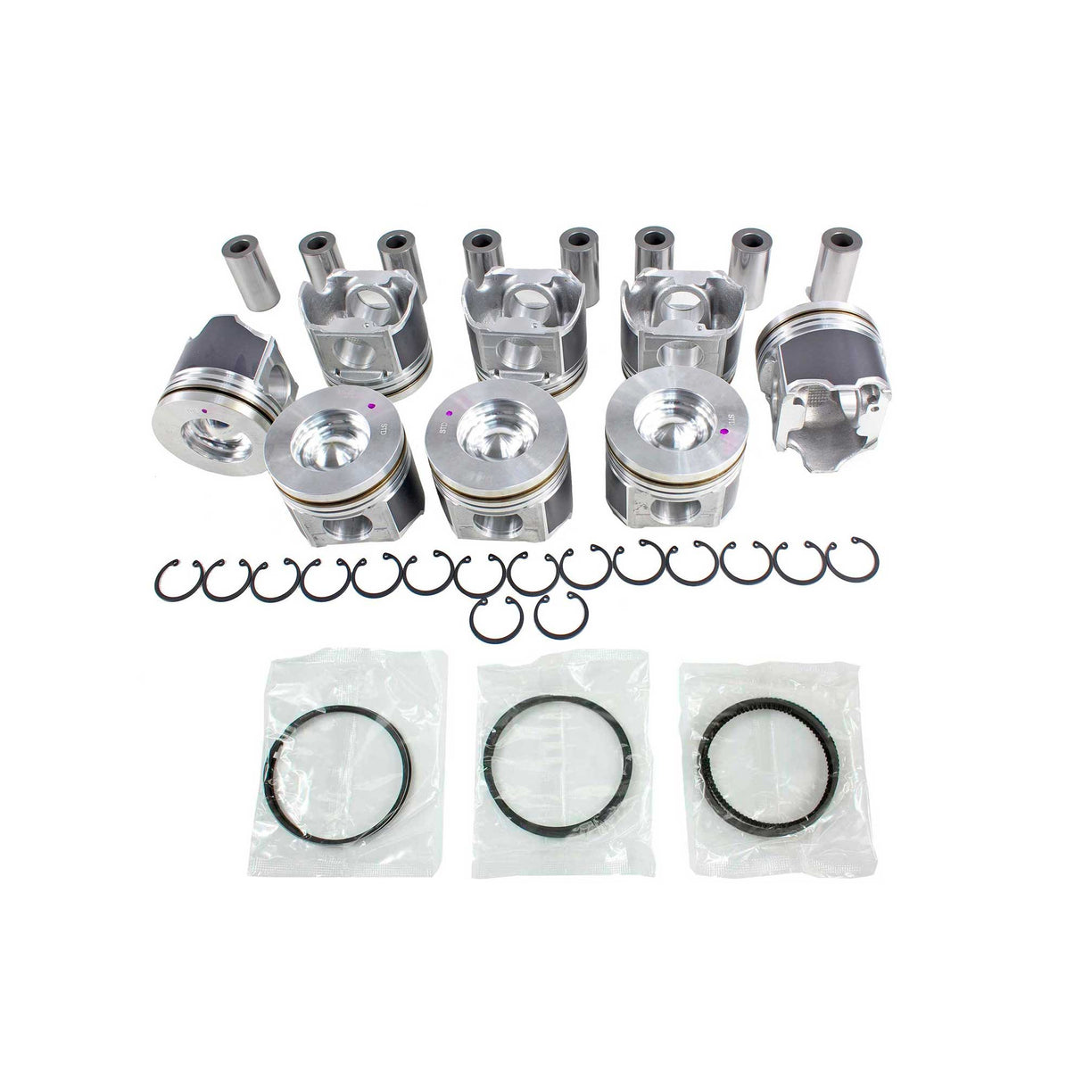 Piston and Ring Set 2003-2010 Ford 6.0L