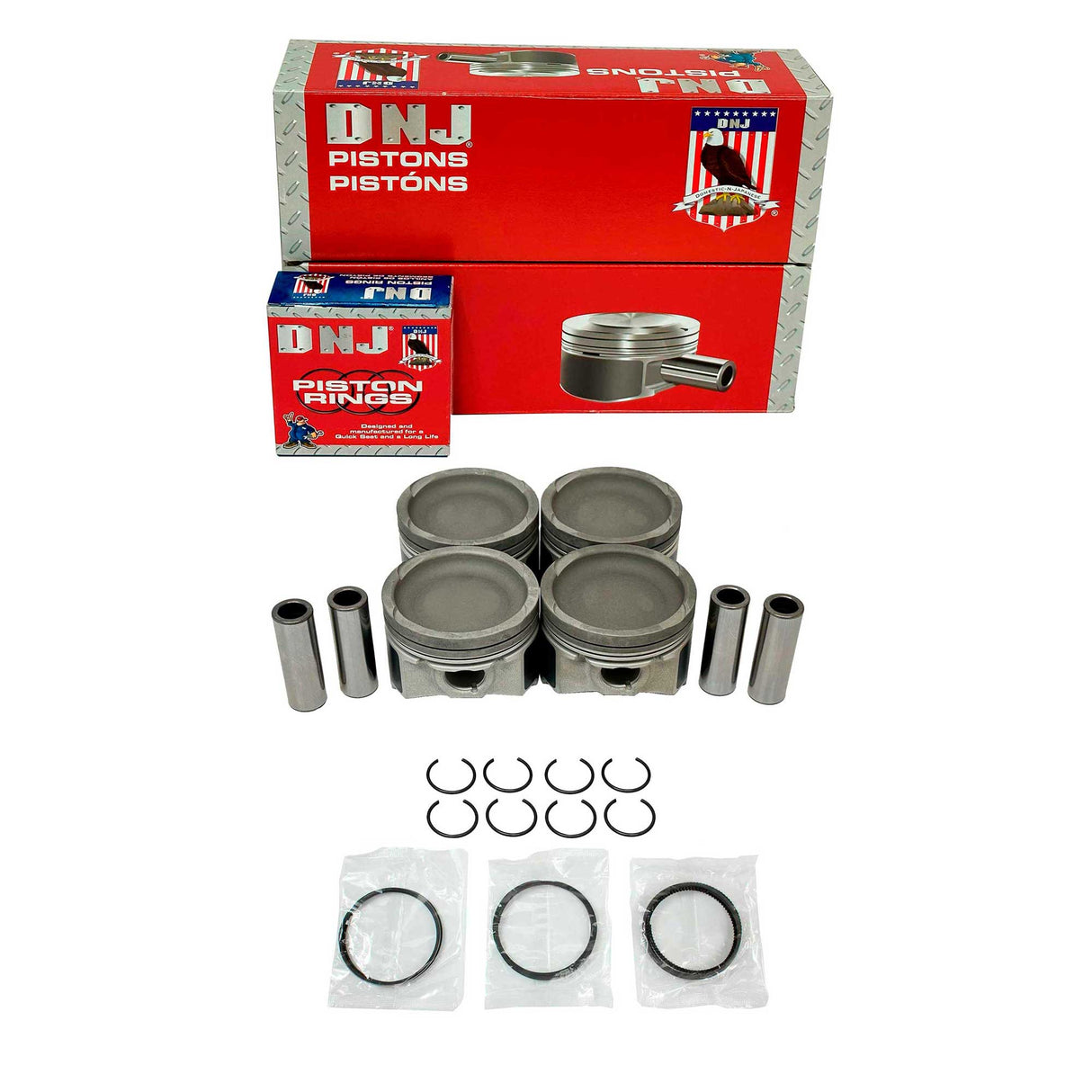 Piston and Ring Kit For 2014-2020 Fiat Jeep SOHC
