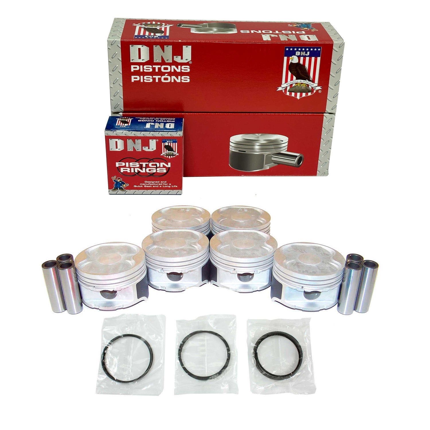 Piston and Ring Set 1993-2002 Ford, Mazda 2.5L