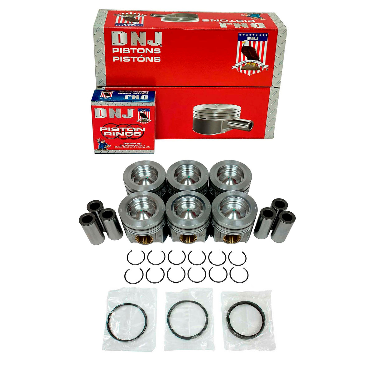 Piston and Ring Set 2021-2022 GM, Escalade, Sierra 3.0L