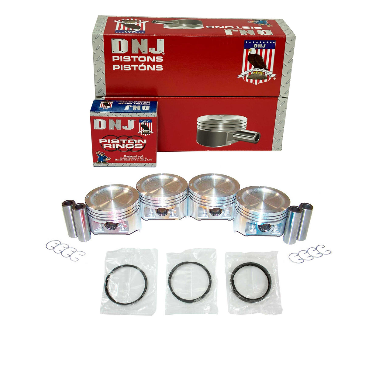 Piston and Ring Set 1996-2003 Chevrolet, Suzuki 1.8L-2.0L