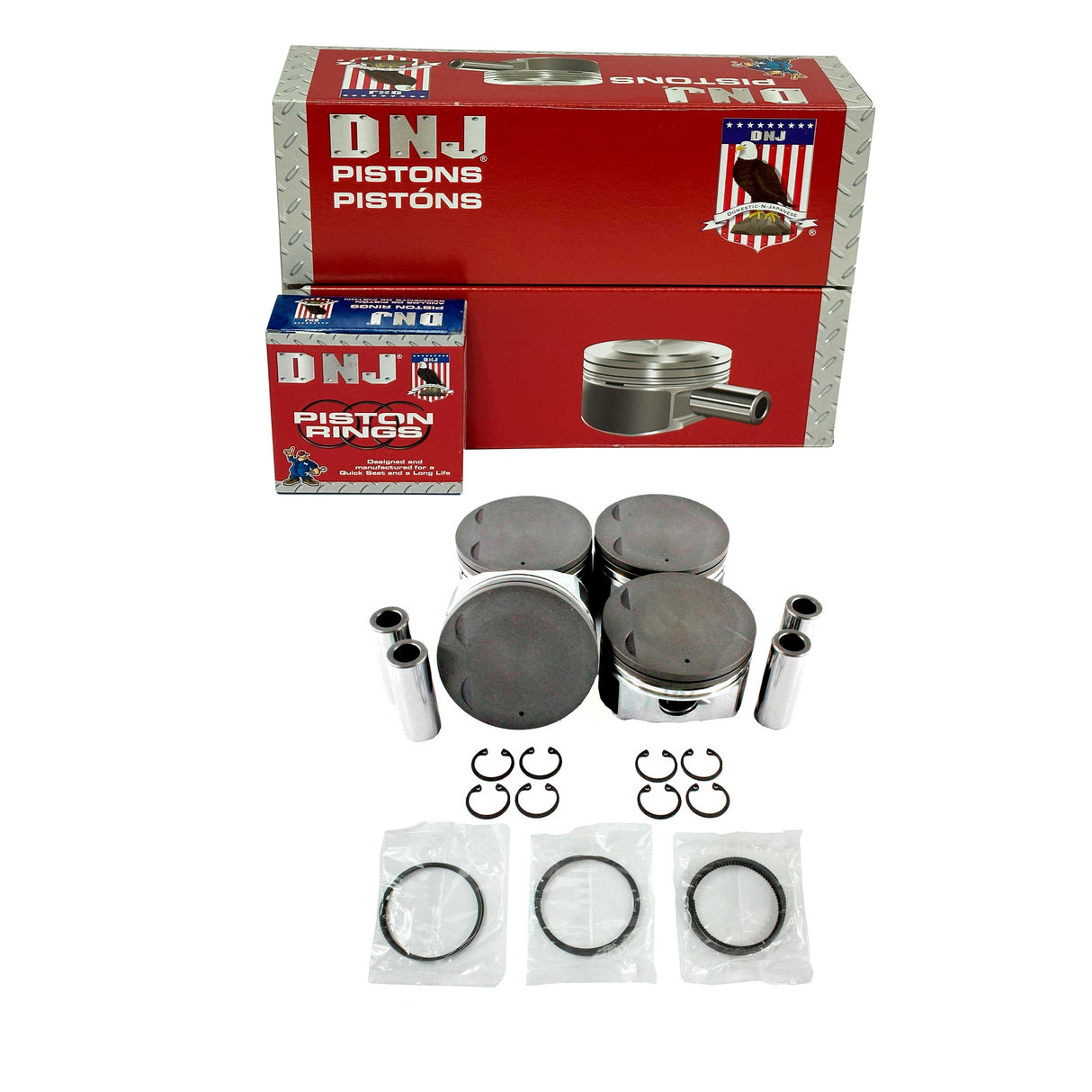 Piston and Ring Set 2010-2013 Suzuki 2.0L