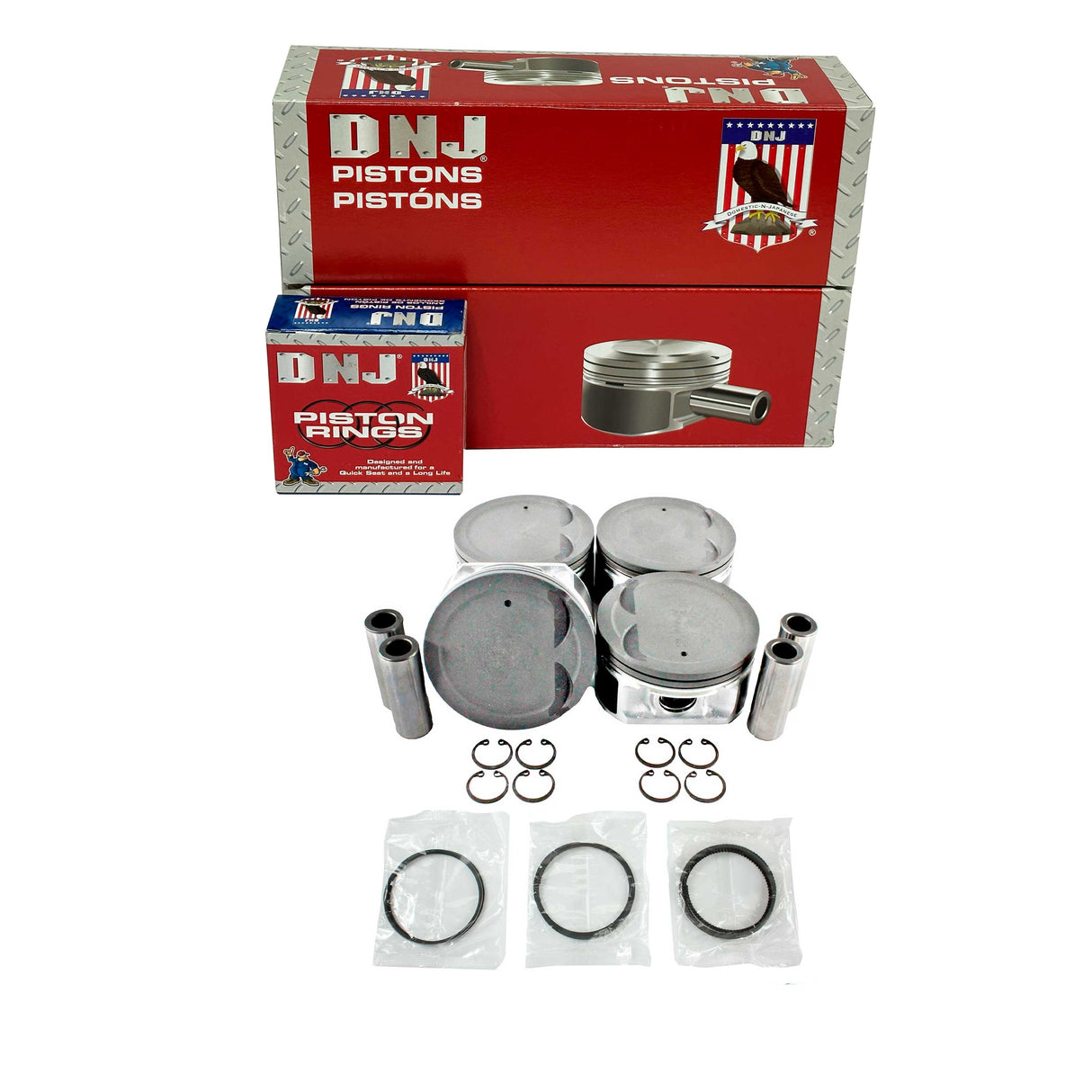 Piston and Ring Set 2009-2013 Suzuki 2.4L