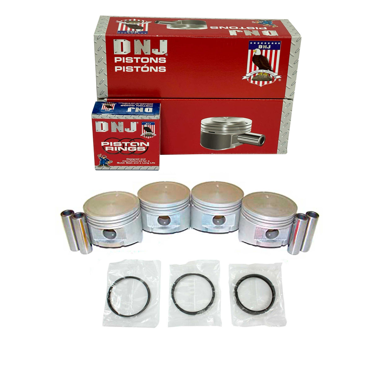 Piston and Ring Kit 1983-1988 Nissan 1.6L