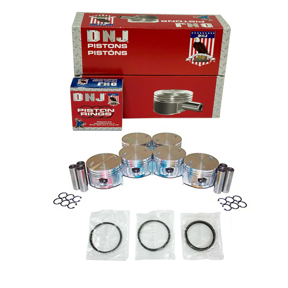 Piston and Ring Set 1987-1995 INFINITI, Nissan 3.0L