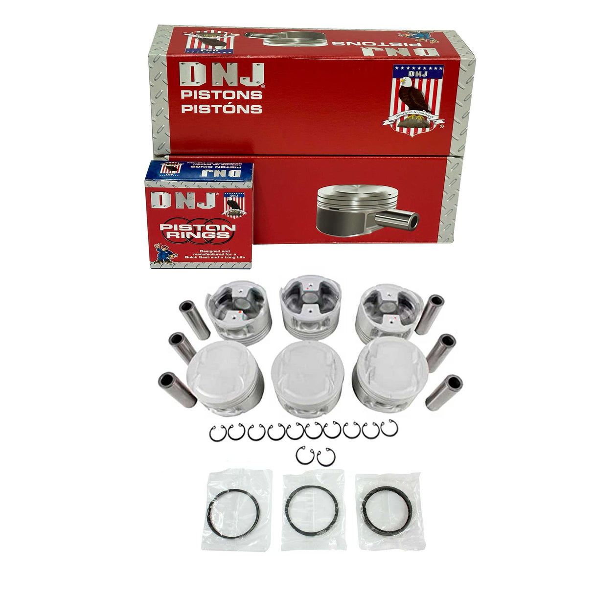 Piston and Ring Set 1990-1997 INFINITI, Nissan 3.0L