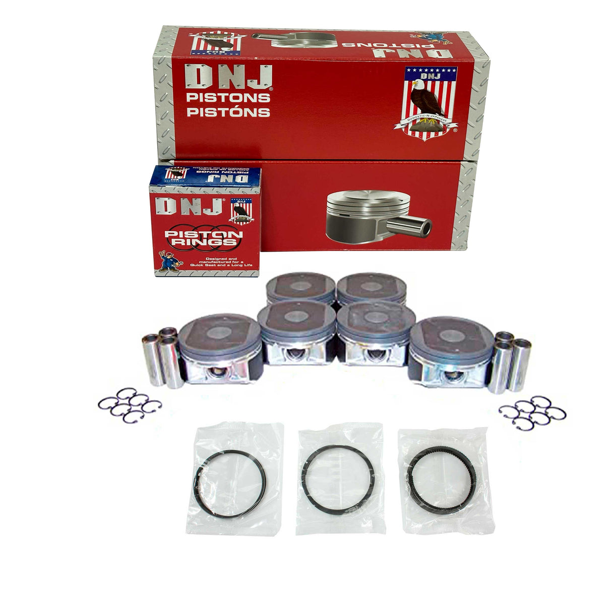 Piston and Ring Set 2005-2021 Nissan, Suzuki 4.0L
