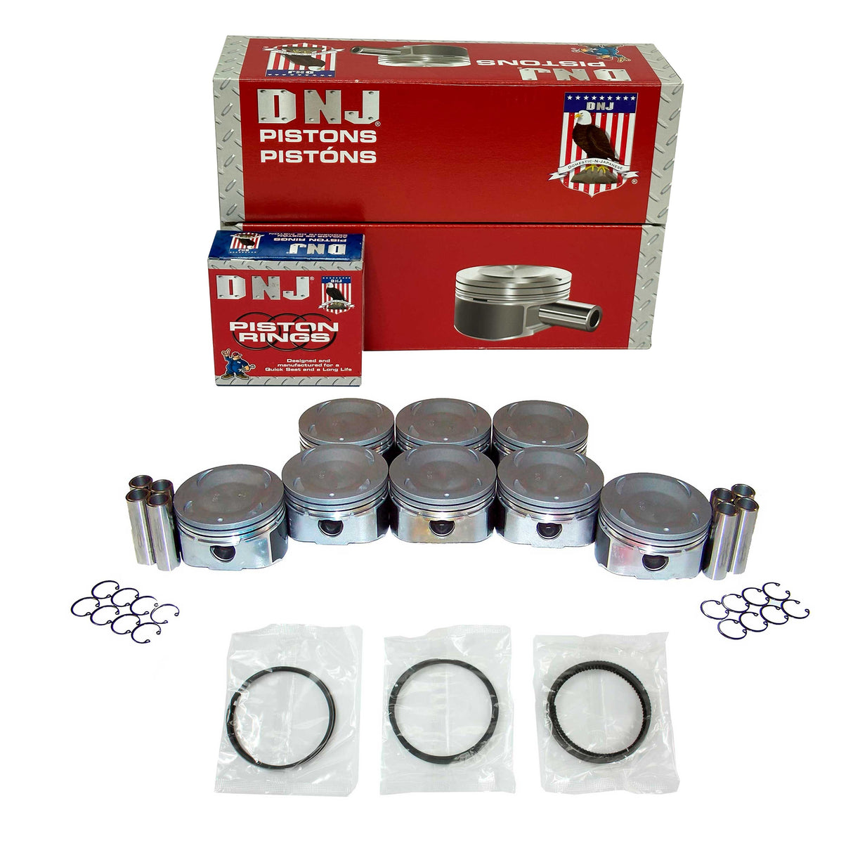 Piston and Ring Set 2004-2017 INFINITI, Nissan 5.6L