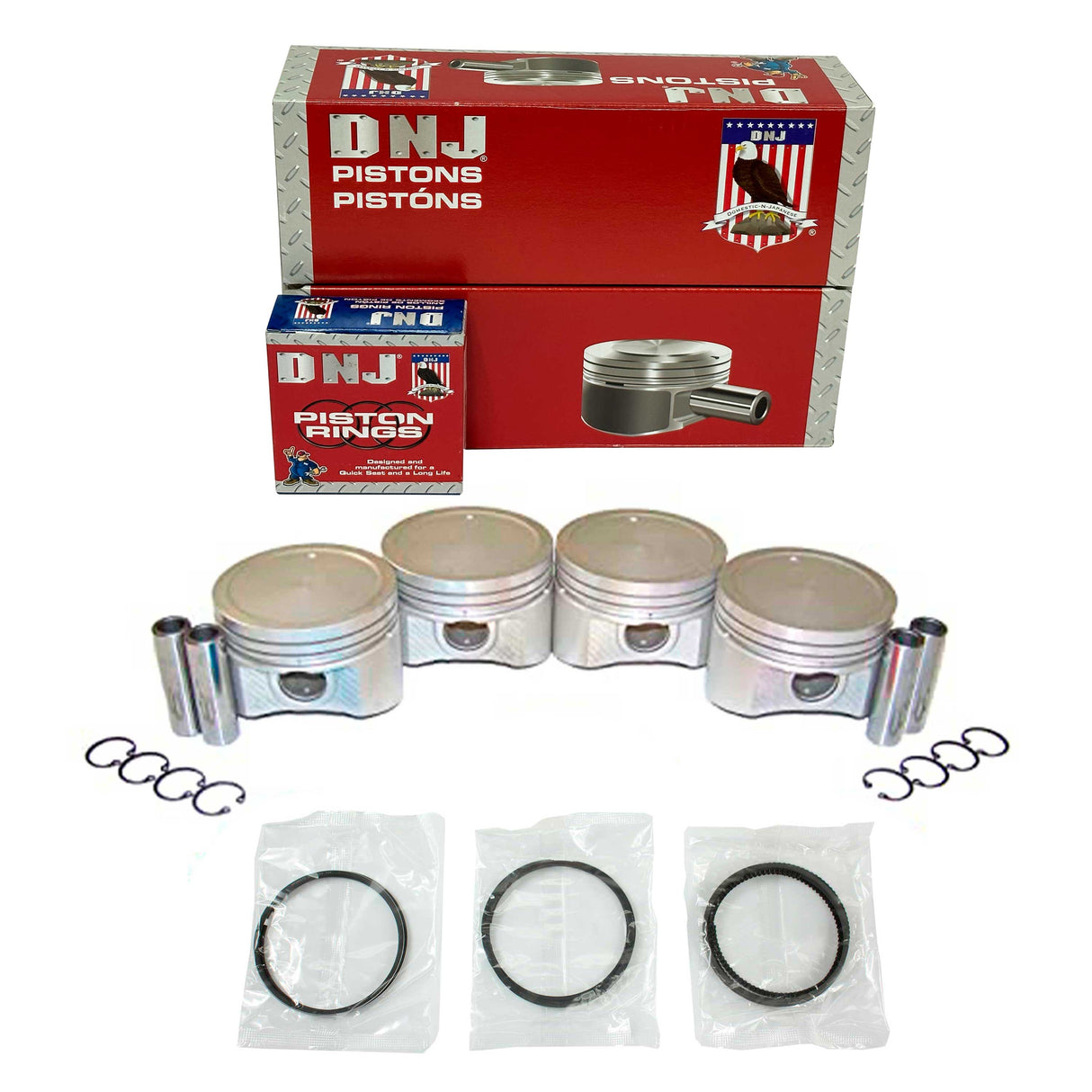 Piston and Ring Set 1991-1999 INFINITI, Nissan 2.0L
