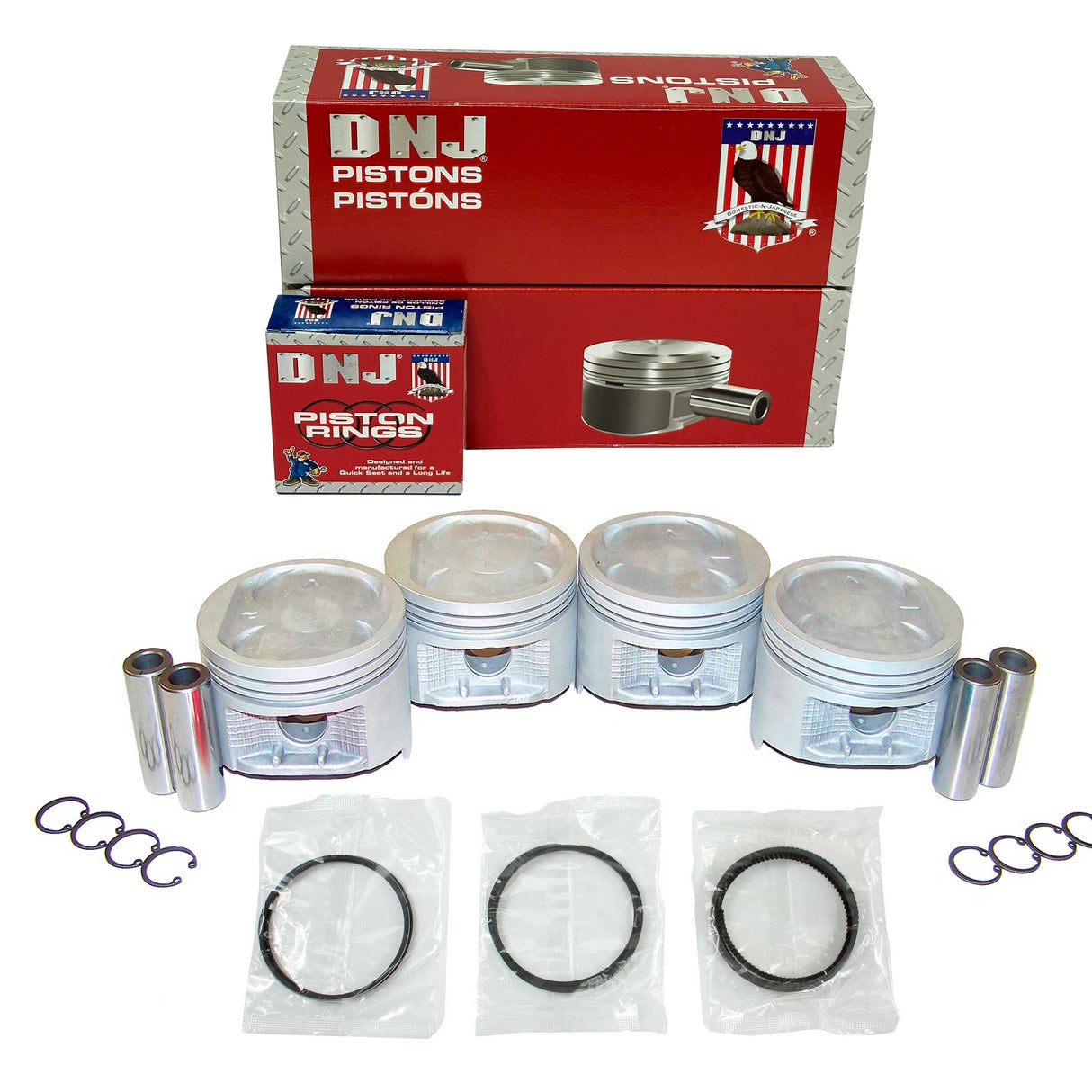 Piston and Ring Set 1990-1996 Subaru 2.2L