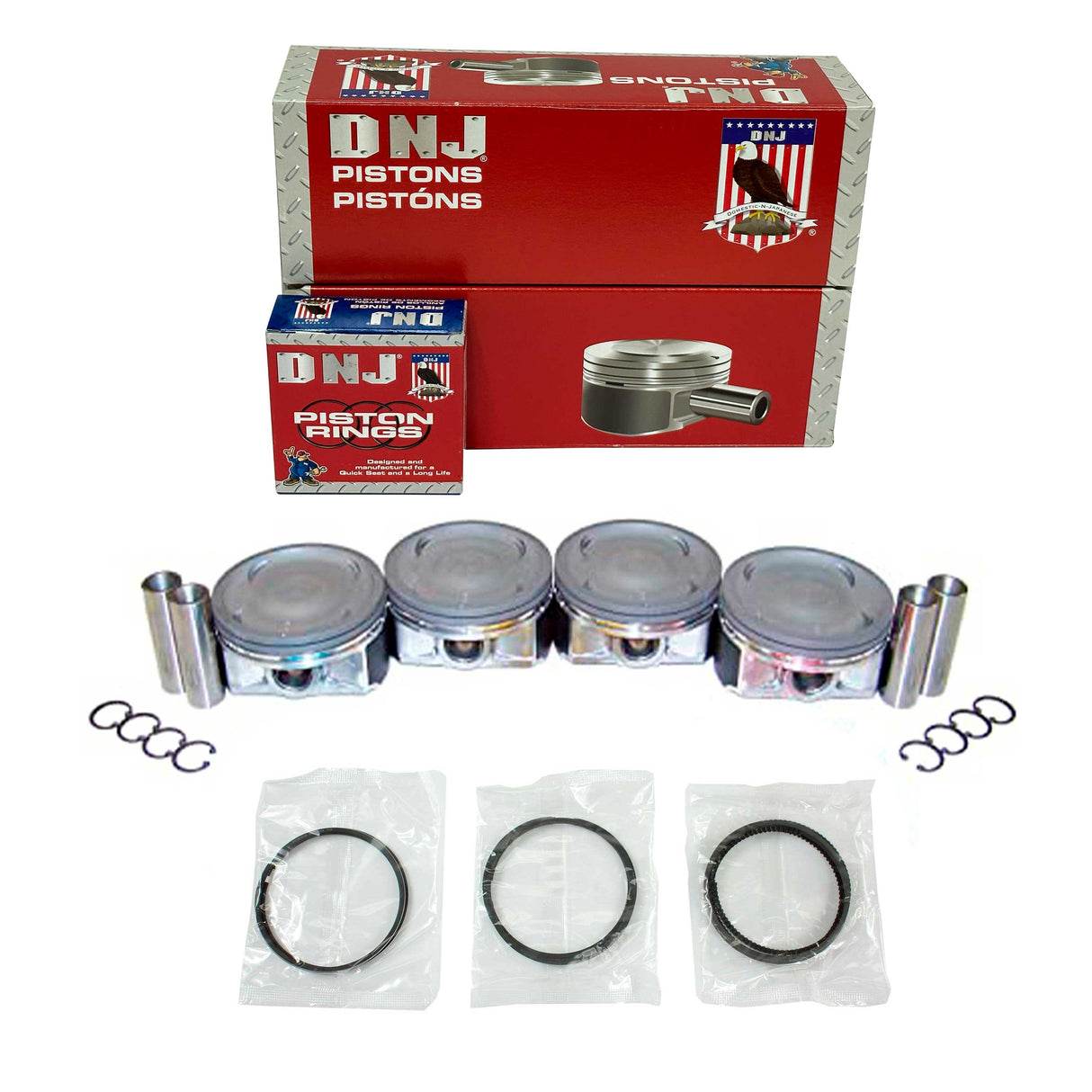 Piston and Ring Set 2006-2014 Subaru 2.5L