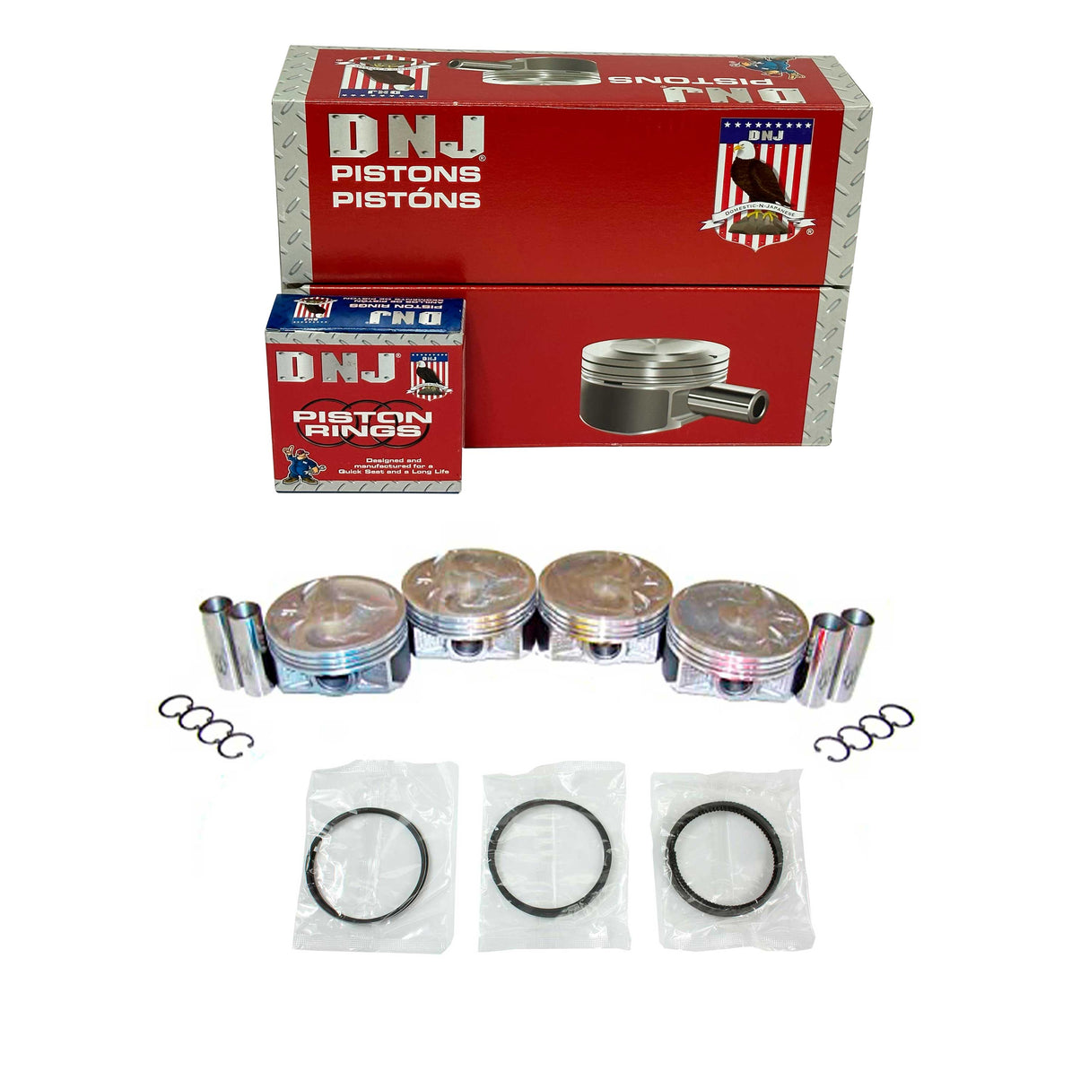Piston and Ring Set 2006-2011 Subaru 2.5L