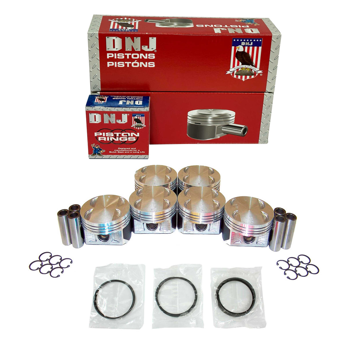 Piston and Ring Kit 2005-2009 Subaru 3.0L