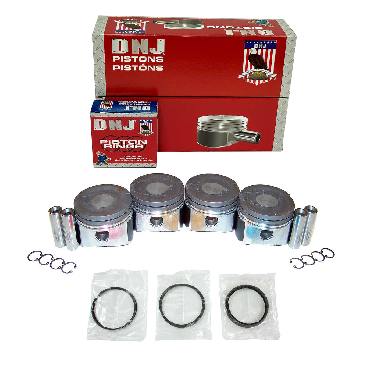 Piston and Ring Set 1999-2006 Audi, Volkswagen 1.8L