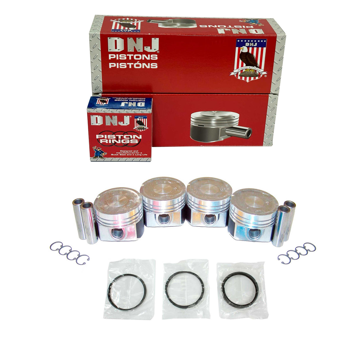 Piston and Ring Set 1997-2006 Audi, Volkswagen 1.8L