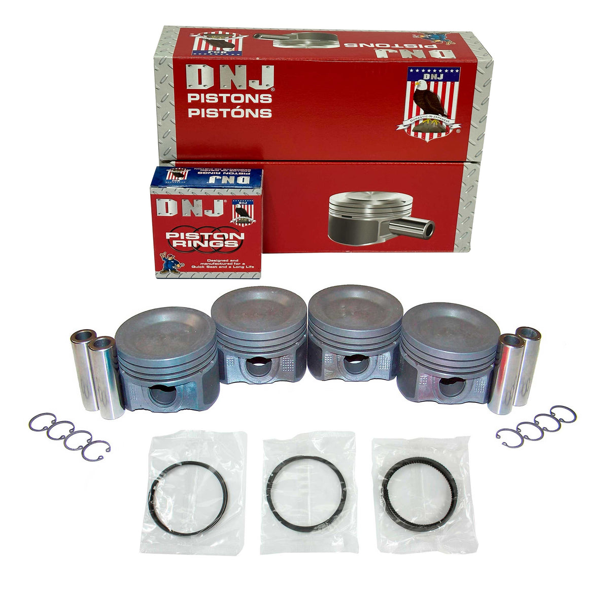 Piston and Ring Set 1993-1995 Volkswagen 2.0L