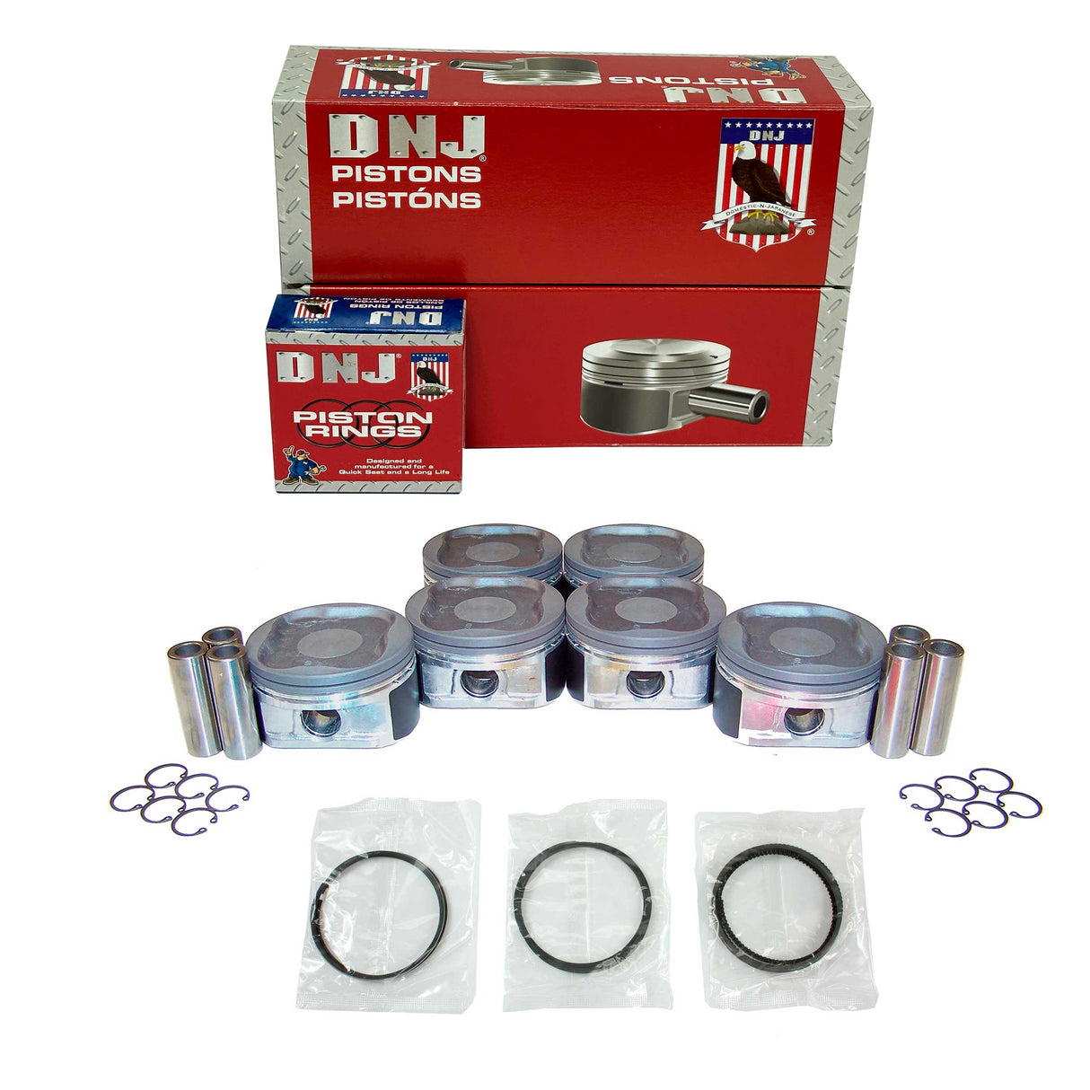 Piston and Ring Set 2003-2015 Toyota 4.0L
