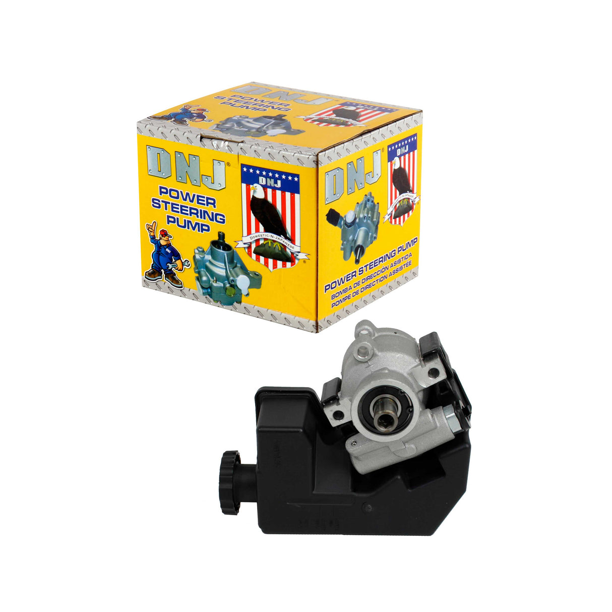 Power Steering Pump 2002-2006 Jeep 3.7L