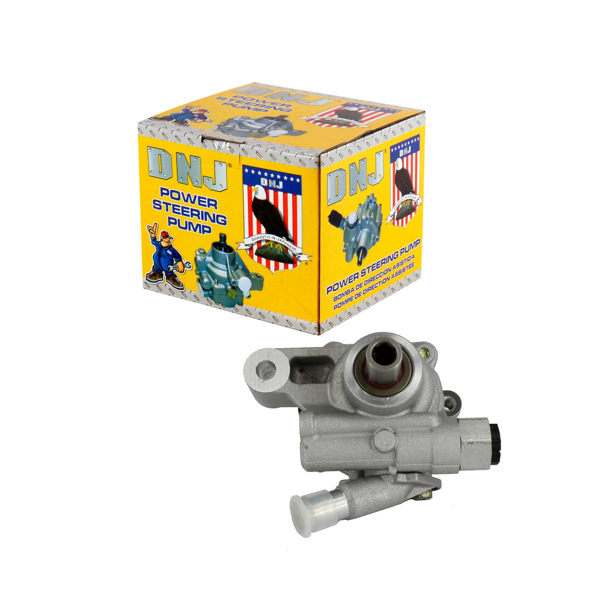 Power Steering Pump 2004-2009 Cadillac 4.6L