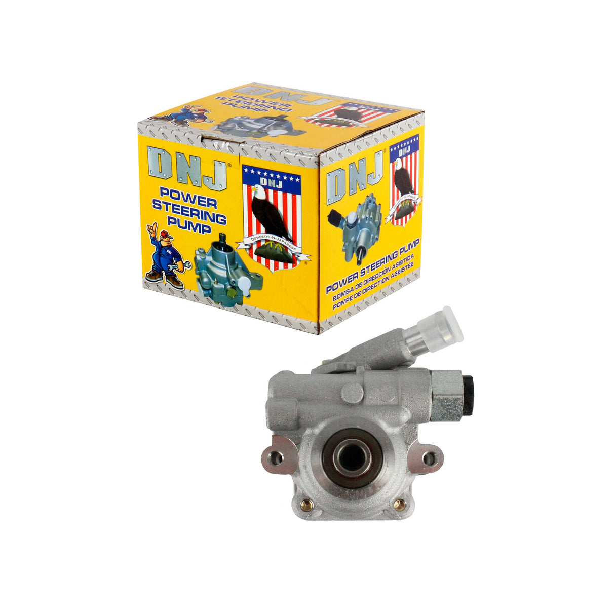 Power Steering Pump 2004-2009 Cadillac 3.6L