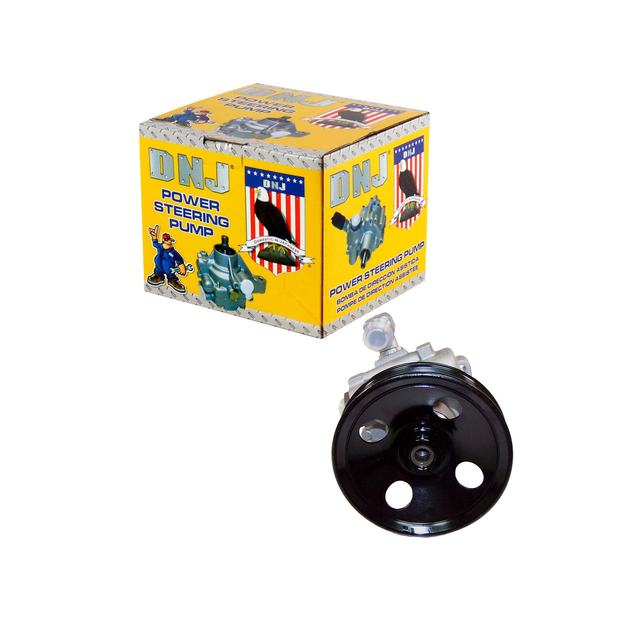 Power Steering Pump 2001-2010 Mercedes-Benz 2.6L-5.5L