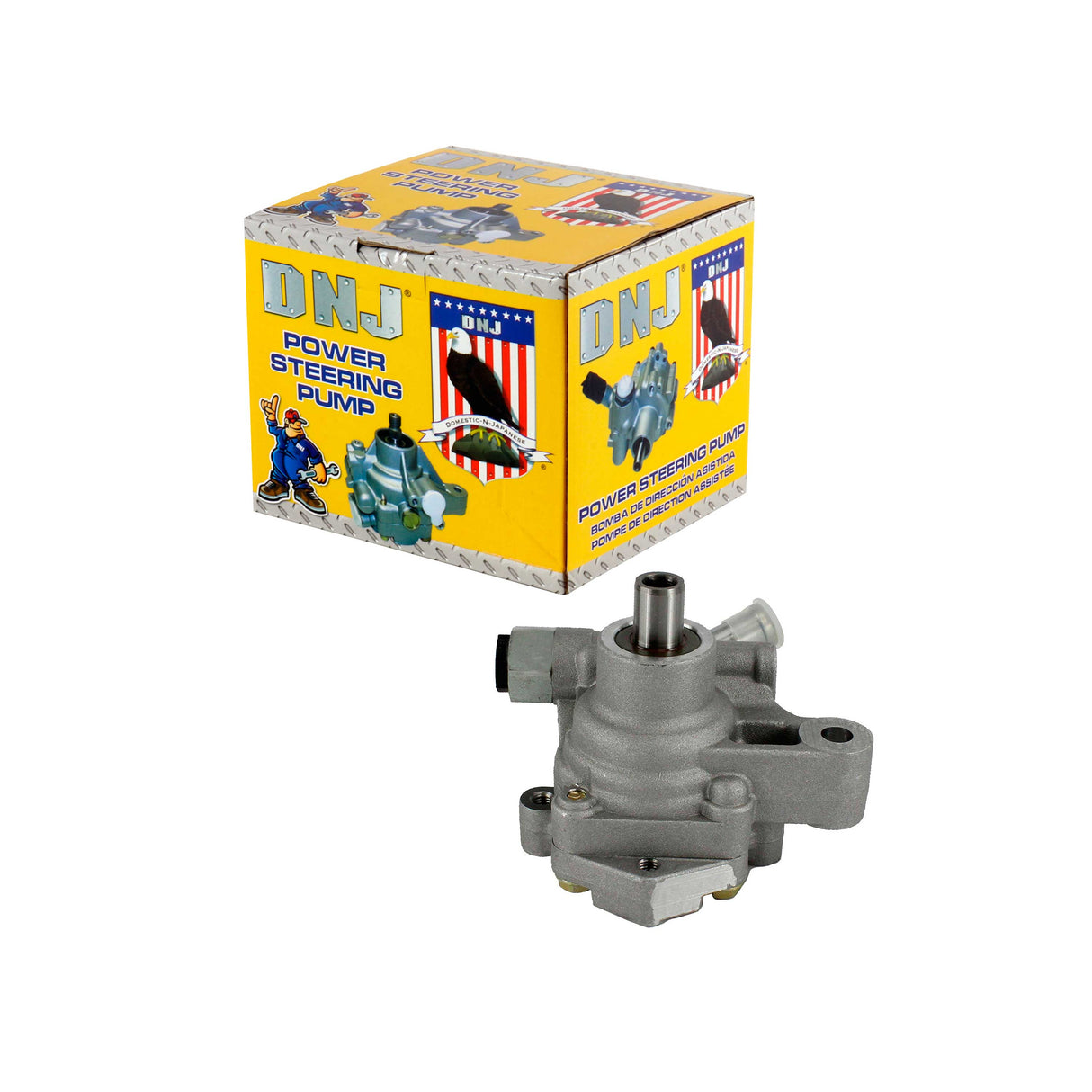 Power Steering Pump 2005-2010 Cadillac 4.4L-4.6L