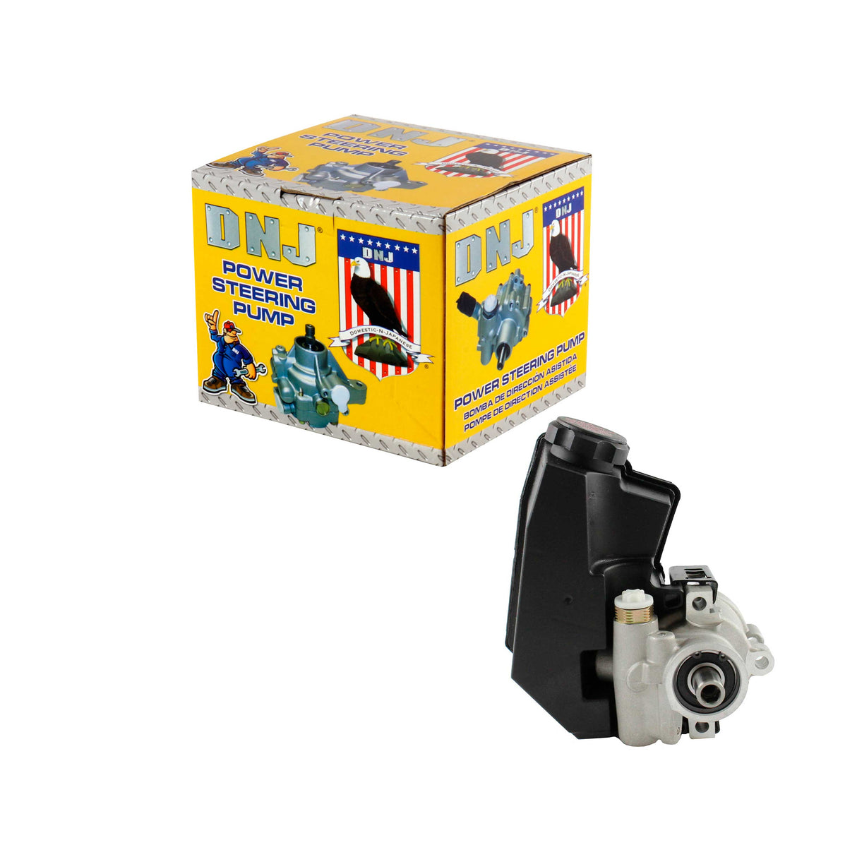 Power Steering Pump 1999-2004 Jeep 4.0L-4.7L