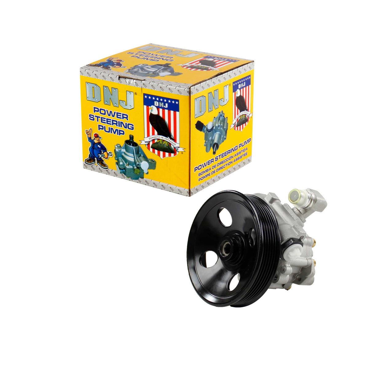 Power Steering Pump 1998-2006 Chrysler,Mercedes-Benz 2.8L-5.5L