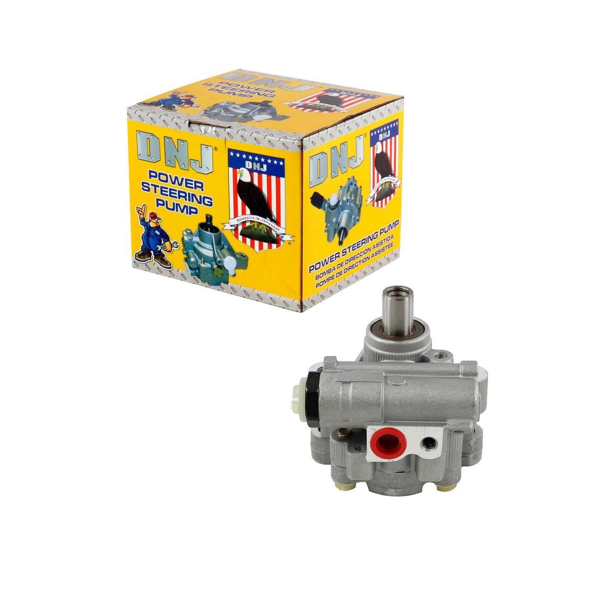 Power Steering Pump 2005-2007 Dodge,Mitsubishi 3.7L-4.7L