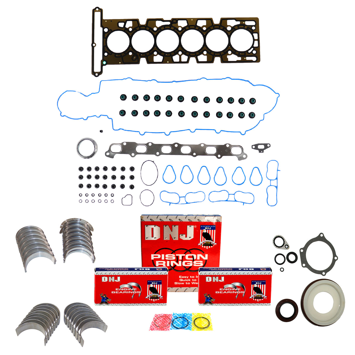 Engine Re-Ring Kit 2002-2004 Buick,Chevrolet,GMC,Isuzu,Oldsmobile 4.2L