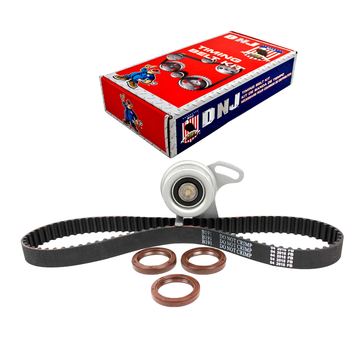 Timing Belt Component Kit 1991-1999 Dodge,Eagle,Hyundai,Mitsubishi,Plymouth 1.5L