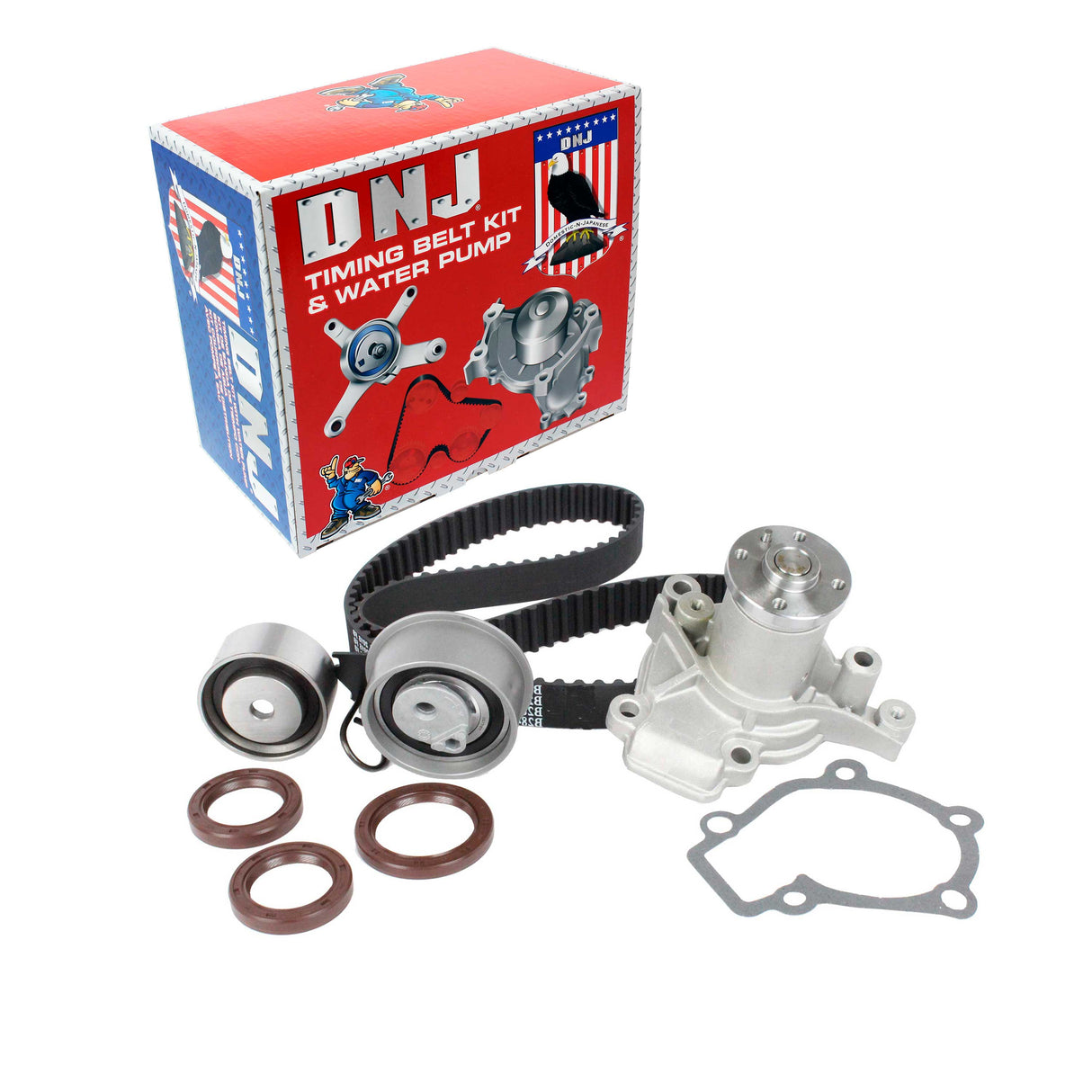 Timing Belt Kit with Water Pump 2006-2012 Hyundai,Kia 2.0L