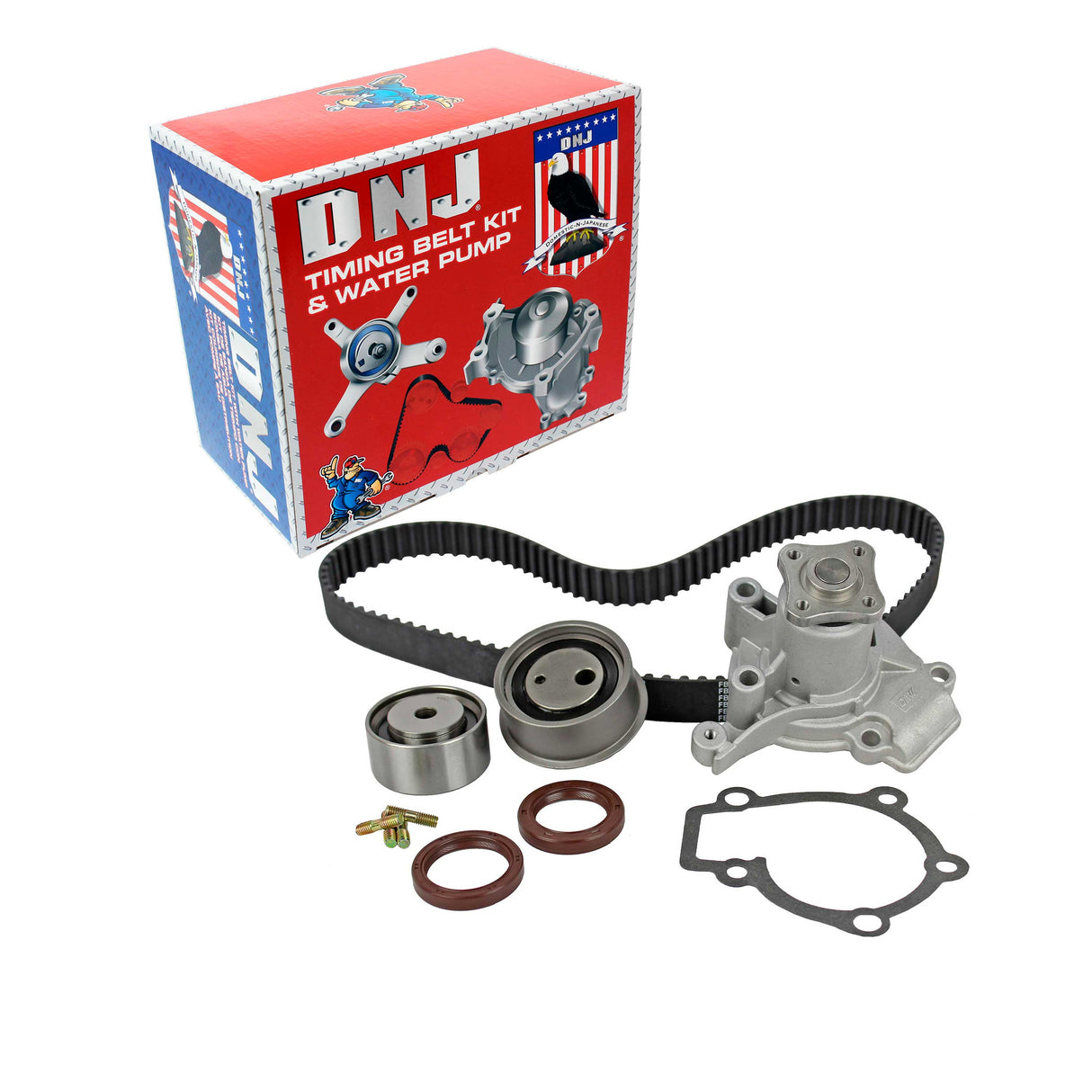 1997 Hyundai Tiburon 1.8L Timing Belt, Water Pump & Component Kit