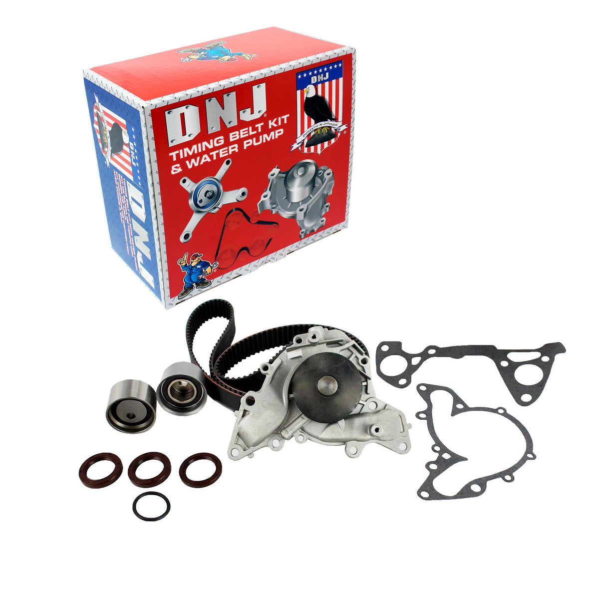 Timing Belt Kit with Water Pump 1997-2012 Mitsubishi 3.5L-3.8L