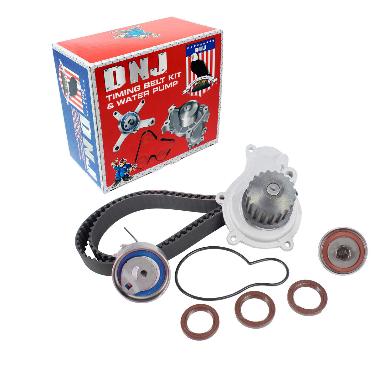 Timing Belt Kit with Water Pump 2003-2010 Chrysler,Dodge,Jeep 2.4L