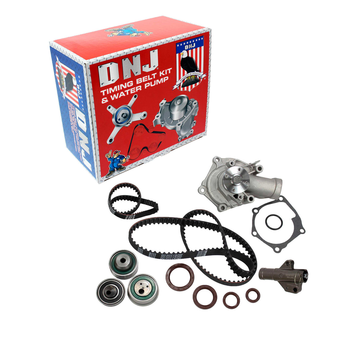 Timing Belt Kit with Water Pump 2004-2007 Mitsubishi 2.4L