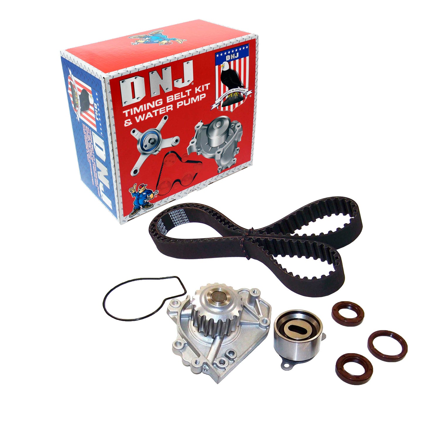 Timing Belt Kit with Water Pump 1996-2001 Acura,Honda 1.8L-2.0L