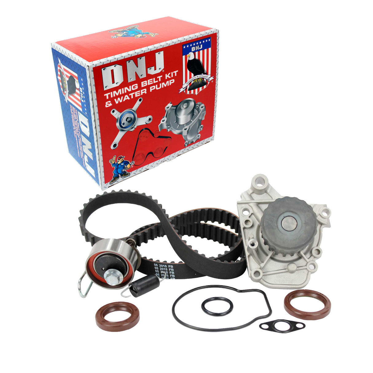 2005 Honda Civic 1.7L Timing Belt, Water Pump & Component Kit
