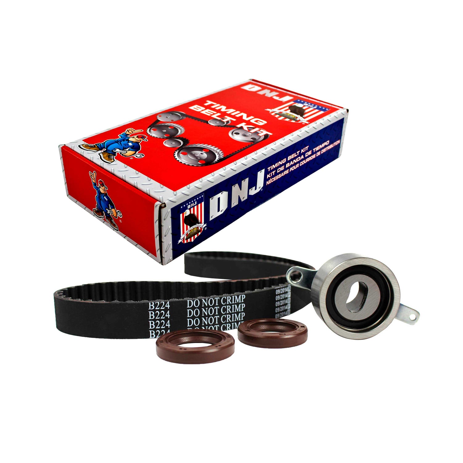 Timing Belt Component Kit 1992-1995 Honda 1.6L