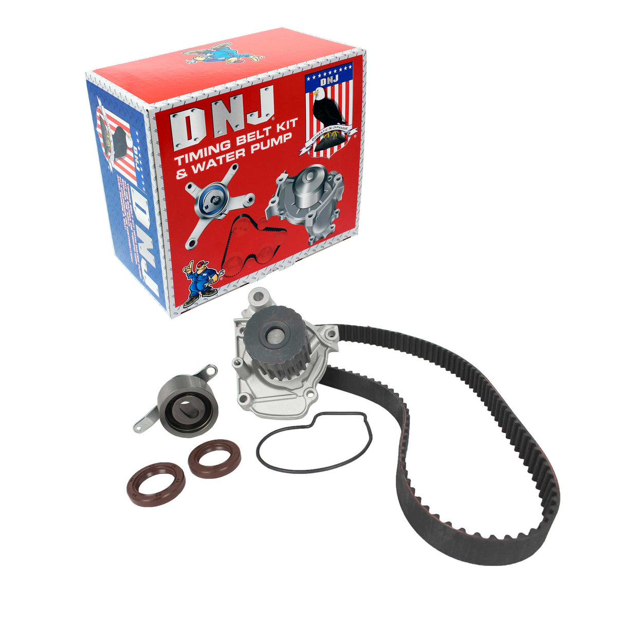 Timing Belt Kit with Water Pump 1996-2000 Honda 1.6L